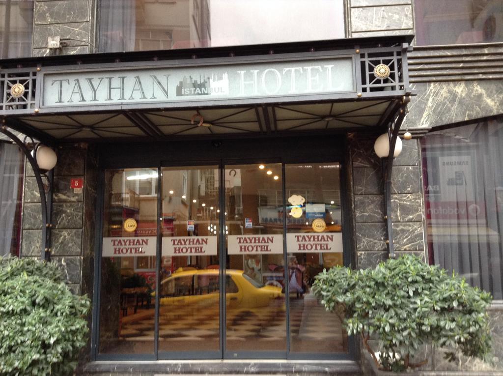 Tayhan Hotel Istanbul Exterior foto