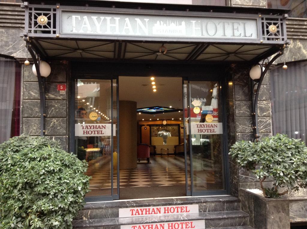 Tayhan Hotel Istanbul Exterior foto